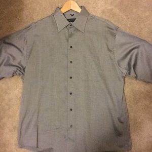 Grey dress shirt, very clean!